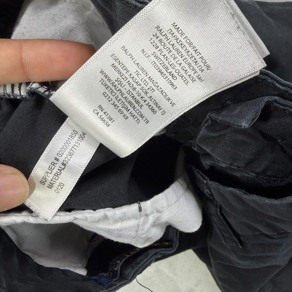 Polo Ralph Lauren Navy Blue Chino Pants Boys Size 18